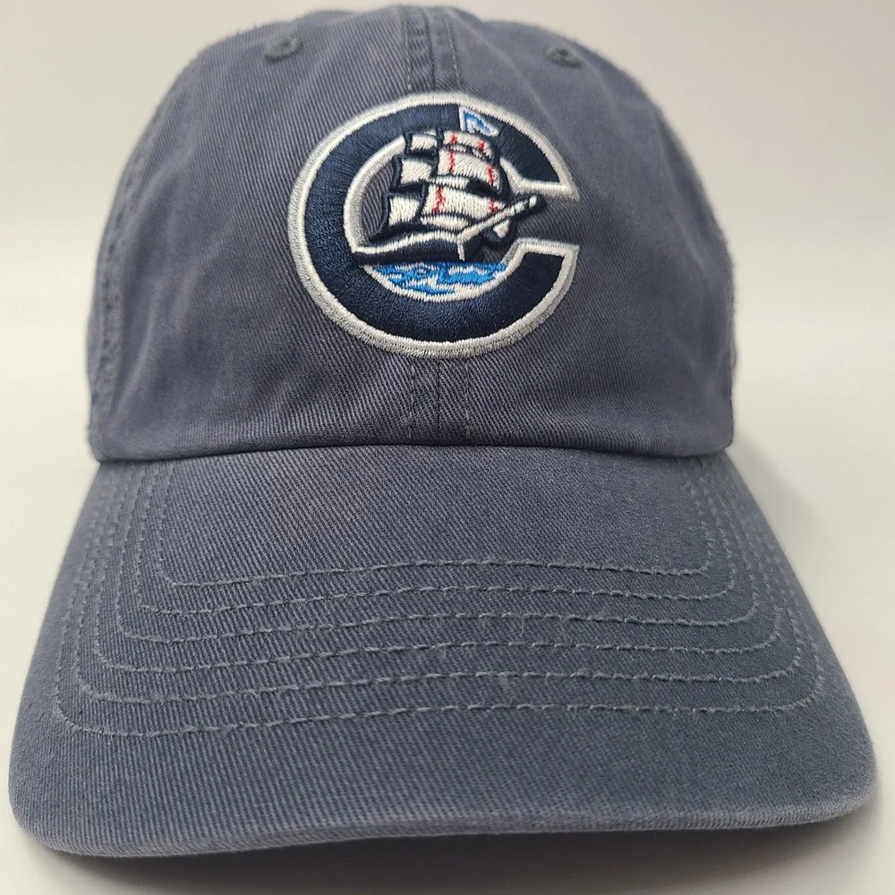 Columbus Clippers Hat Fitted M 47 Brand Franchise Blue White MiLB Baseball Men
